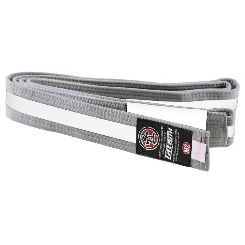 Superprijs Tatami Fightwear IBJJF-ranggordel voor kinderen - grijs/wit M0