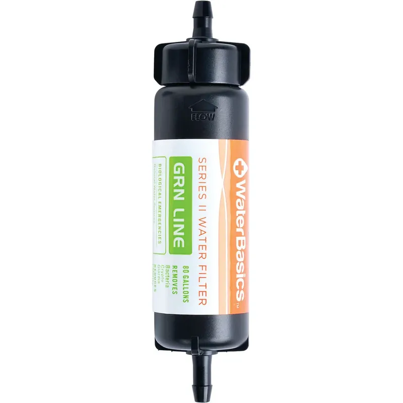 Voordeelprijs WaterBasics Serie II GRN-lijn noodwaterfilter