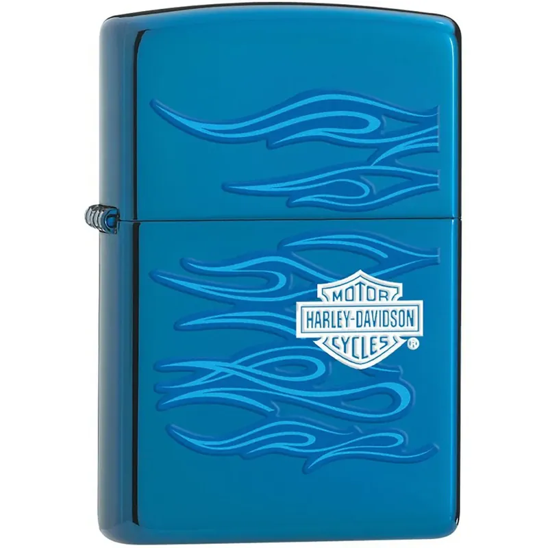 Zippo Harley-Davidson Sapphire Ghost Zakaansteker Gecertificeerd