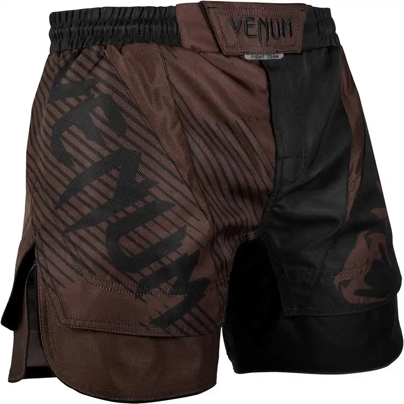 Venum No-Gi 2.0 lichtgewicht MMA-gevechtsshorts - Zwart/Bruin S Finale Uitverkoop