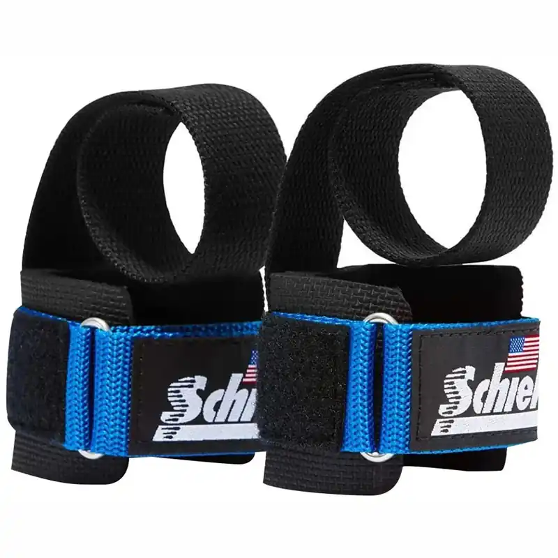 Koop Vandaag Schiek Sports Model 1000-PLS Deluxe Power Lifting Straps - Blauw
