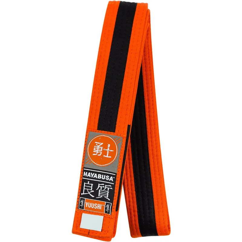 Hayabusa Jeugd Jiu-Jitsu Band - Oranje/Zwart 00 Seizoensaanbieding