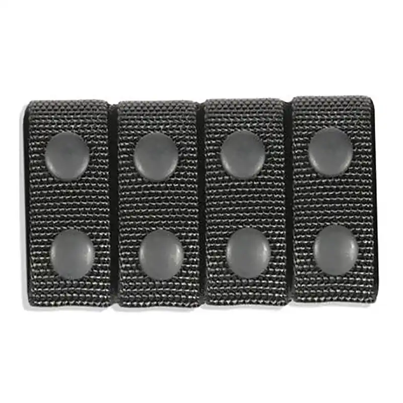 Blackhawk 2" Nylon Belt Keepers 4-Pack - Zwart Hete Deal