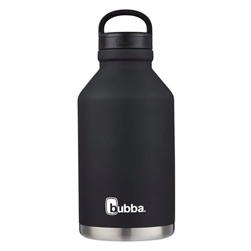 Bubba 64 oz. Vacuüm geïsoleerde roestvrijstalen rubberen growler - Zoethout Gereduceerde Prijs