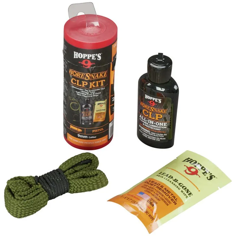 Hoppe's Boresnake CLP 9mm pistoolloopreinigingsset Aanbieding