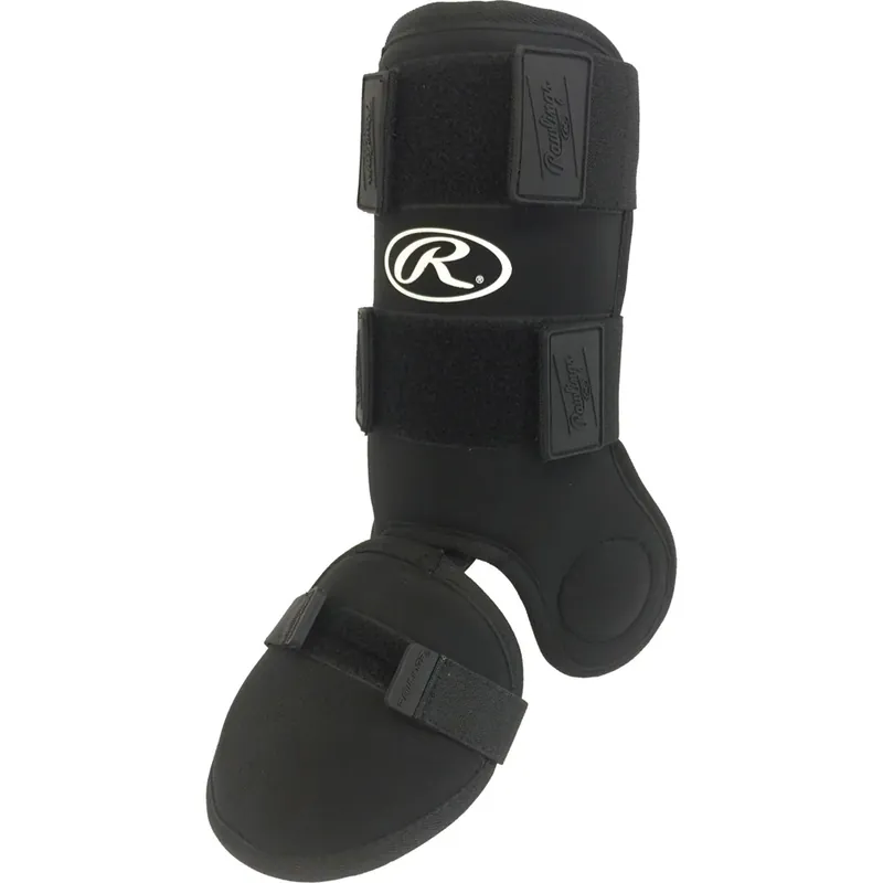 Rawlings Adult Baseball/Softball Beenbeschermer - Zwart Beperkte Voorraad