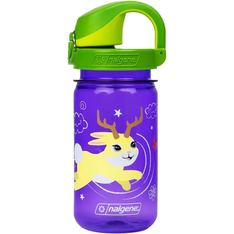 Nalgene Kid's Sustain 12 oz. On The Fly Waterfles - Roze Zeemeermin Veilige Betaling