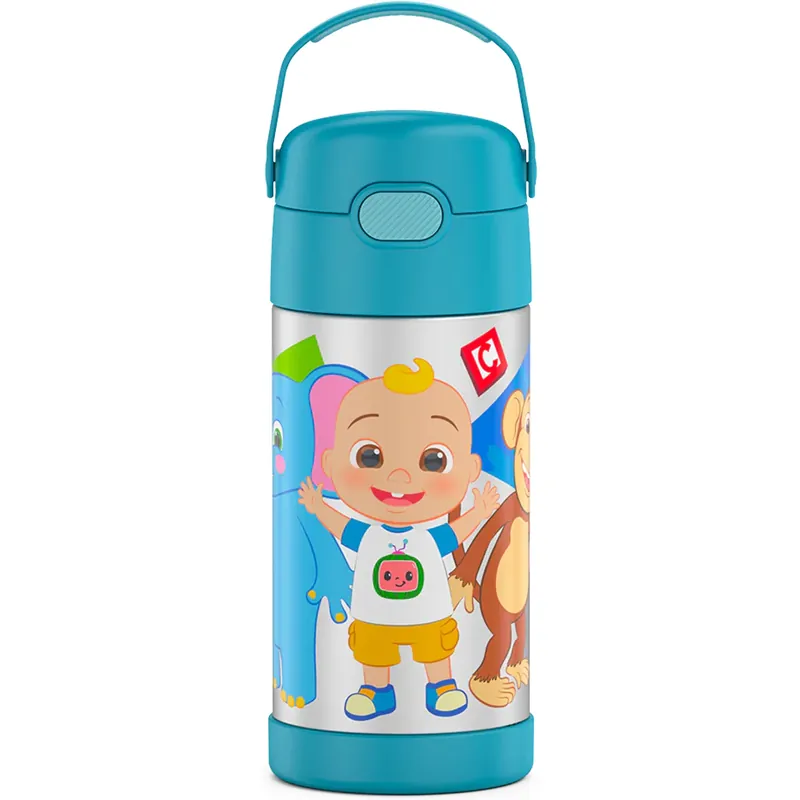 Merkproduct Thermos 12 oz. Kinder Funtainer Geïsoleerde Waterfles - Cocomelon Cocomeloen