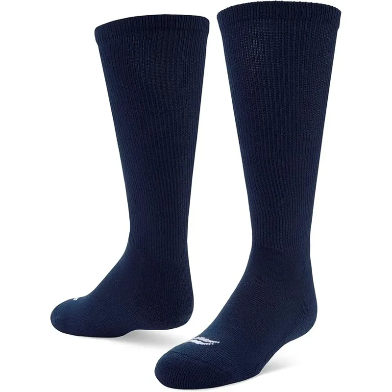 Op = Op Sof Sole Football Over-The-Calf Team Athletic Performance Sokken, Marineblauw, XS-13Y, 2 paar