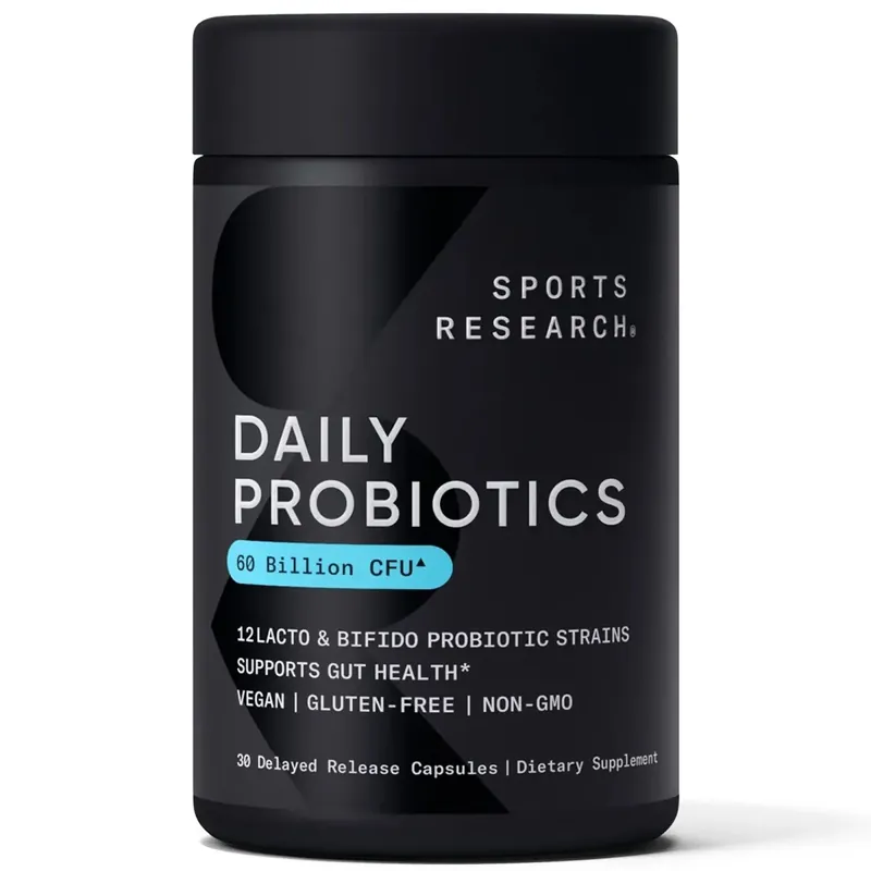Beste Prijs Sports Research Probiotica 60 miljard, 30 vegetarische capsules