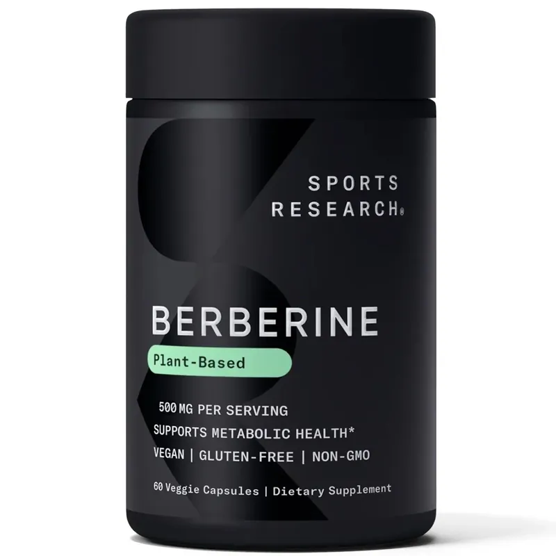 Sportonderzoek Berberine 60 vegetarische capsules Express Levering