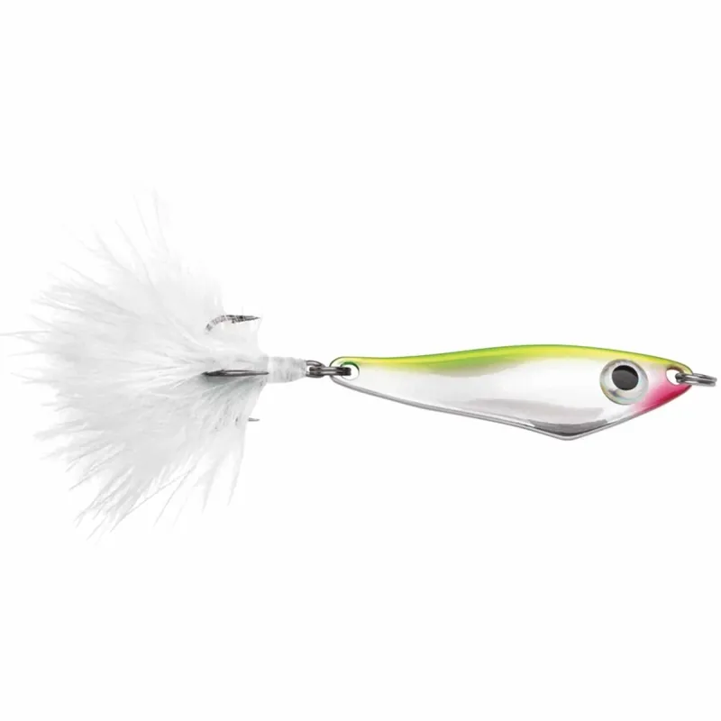 Gecertificeerd VMC Hatchet Spoon 3/16 oz, kunstaas Gloed Chartreuse glans