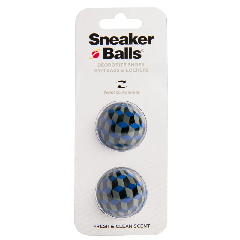 Sneakerballen 3D-blokken Schoenverfrisser Blauw Tijdelijk Beschikbaar