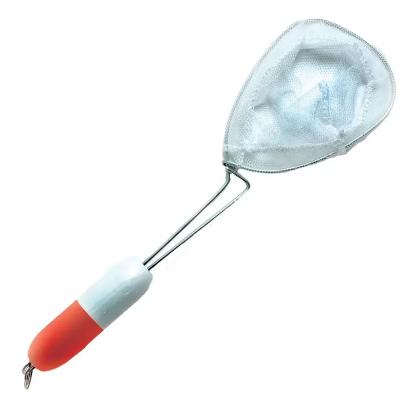 Superprijs Eagle Claw Minnow schepnet, drijvend, wit