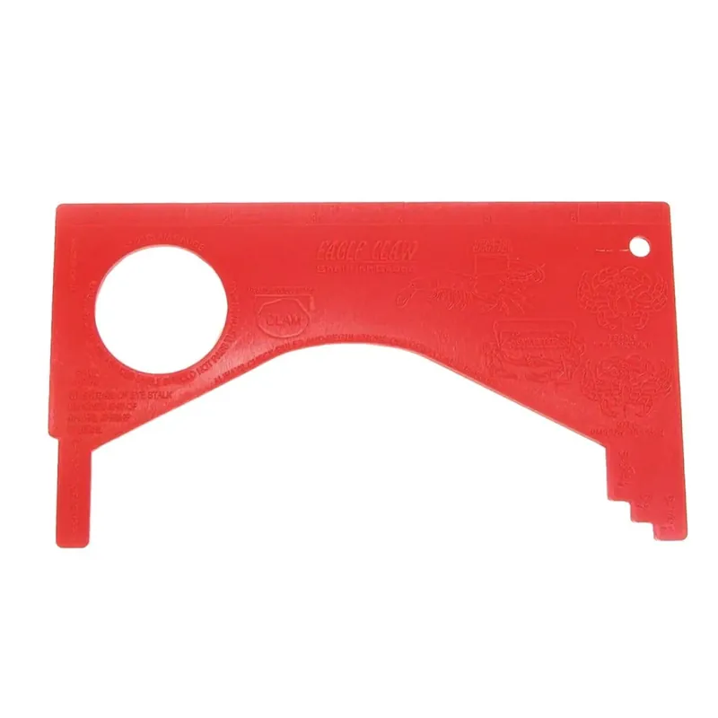 Eagle Claw schelpdiermeter, rood Speciale Aanbieding