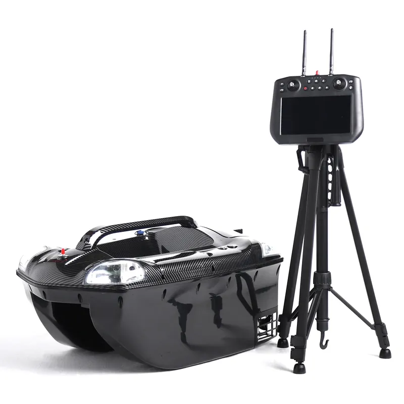 Hete Deal Baitstar Advanced Plus AllinOne Carbon Voerboot (Incl. Dieptemeter & GPS)