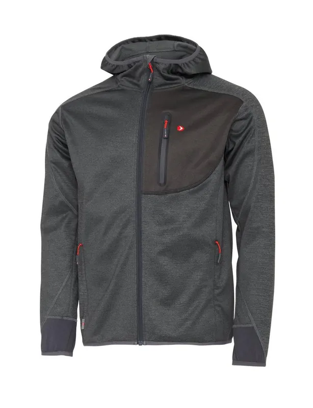 Superprijs Greys Tail Fleece Dark Grey Visjas L