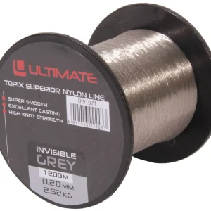 Ultimate Topix Nylon Invisible Grey (1200m) 0.23 mm Dagaanbieding