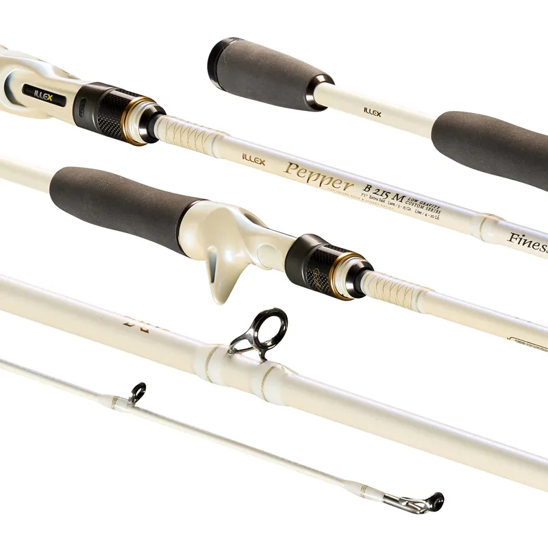 Laatste Versie Illex Pepper X5 B 215 M Finesse Puppeteer Baitcasthengel 2.15m (3-15g)