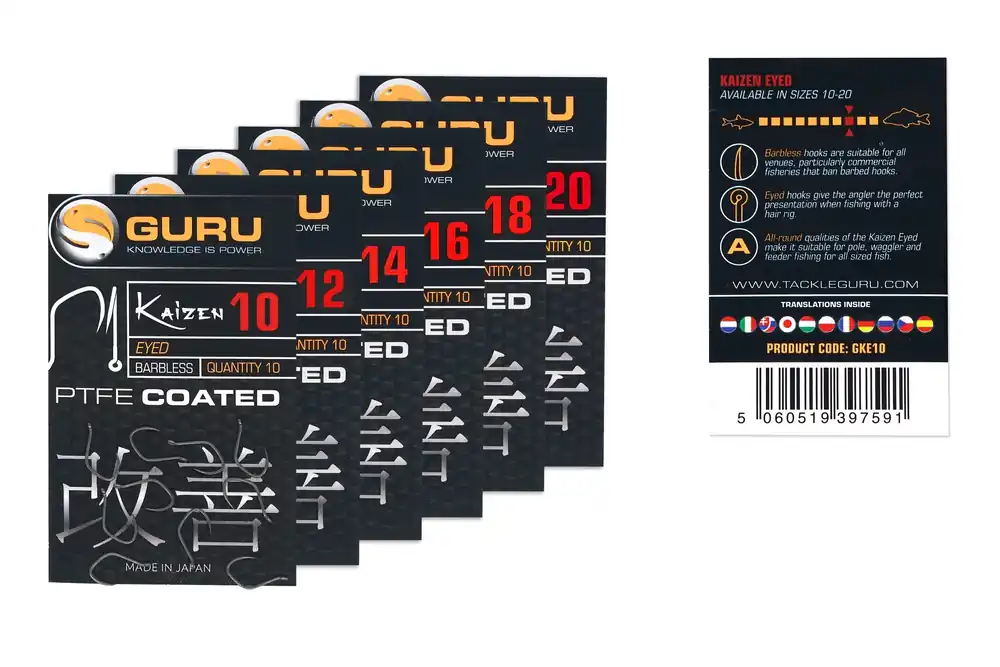 Guru Kaizen Weerhaakloze Haken Met Oog (10pcs) 10 Lage Kosten