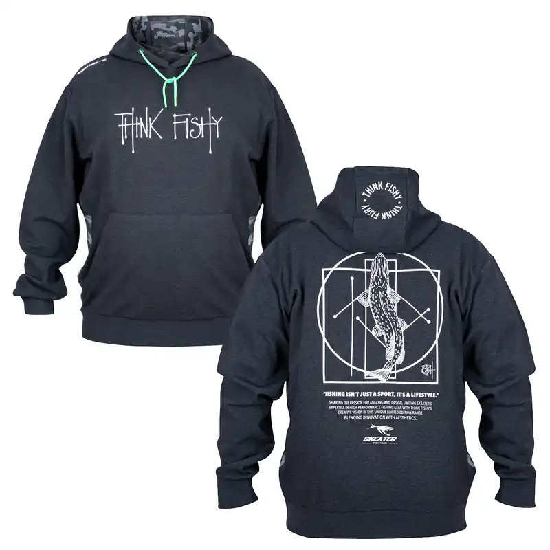 Hoge Kwaliteit Skeater Hoody By Think Fishy Art L