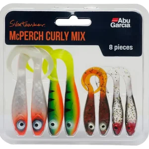 Abu Garcia Svartzonker McPerch Curly Mix (8 stuks) Gratis Retour
