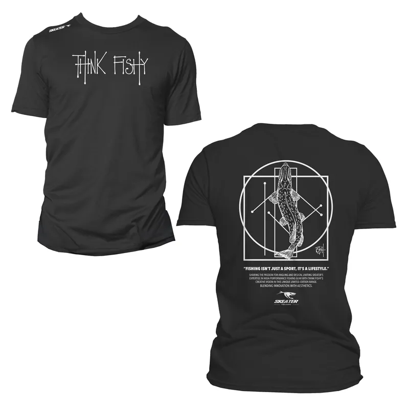 Laatste Versie Skeater T-Shirt By Think Fishy Art L