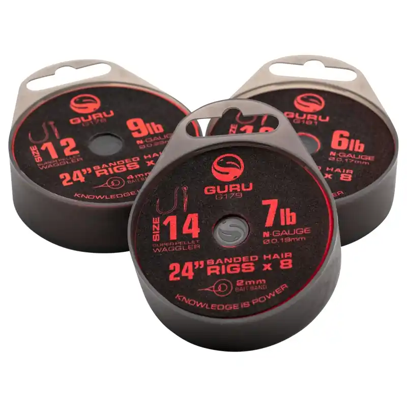 Guru Super Pellet Waggler Bait Band Witvis Onderlijn 60cm (8 stuks) 12 Rechtstreeks Van De Fabrikant