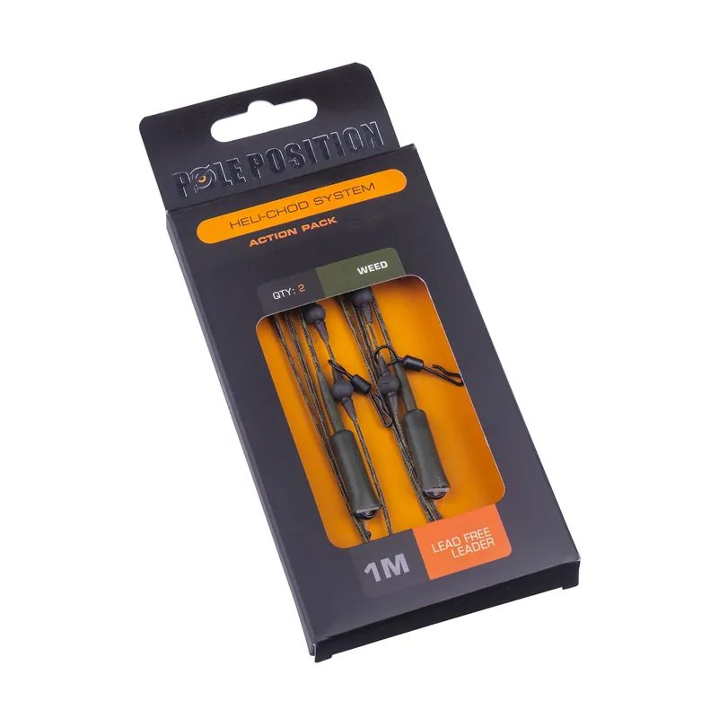 Nieuw Pole Position Heli-Chod Action Pack Weed (1m) 45lb