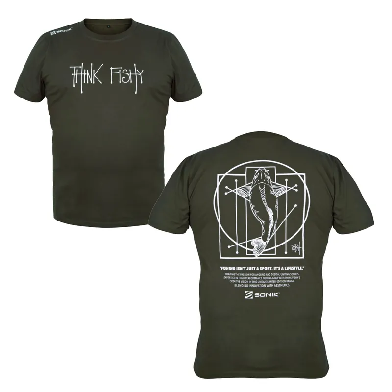 Sonik T-Shirt By Think Fishy Art L Bestseller