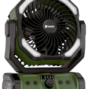 Holdcarp Rechargeable DoubleMotor Fan (Incl. Afstandsbediening) Seizoensaanbieding