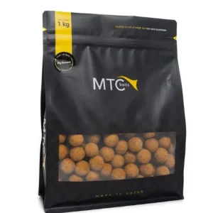 MTC Baits Big Banana Boilies (1kg) 16mm Koopje