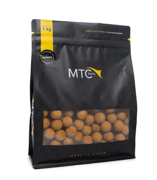 MTC Baits Big Banana Boilies (1kg) 16mm Koopje