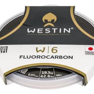 Westin W6 ST1 Fluorocarbon Clear (50m) 0.57mm/19.3kg Voordeelprijs