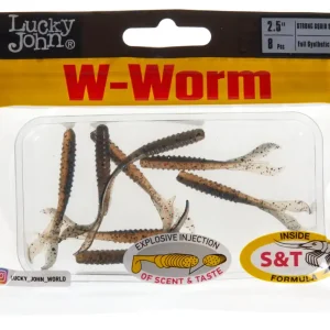 Finale Uitverkoop Lucky John W-Worm 6.4cm (8 Stuks) T65
