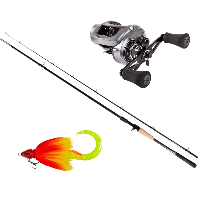 Korting Grayton Apex Power Big Bait Baitcaster Combo 2.40m (80-160g)