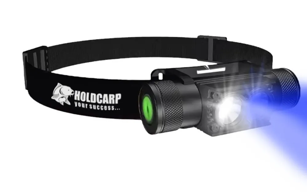 Rechtstreeks Van De Fabrikant Holdcarp SuperBright UV/White Headlight (3350mAh)
