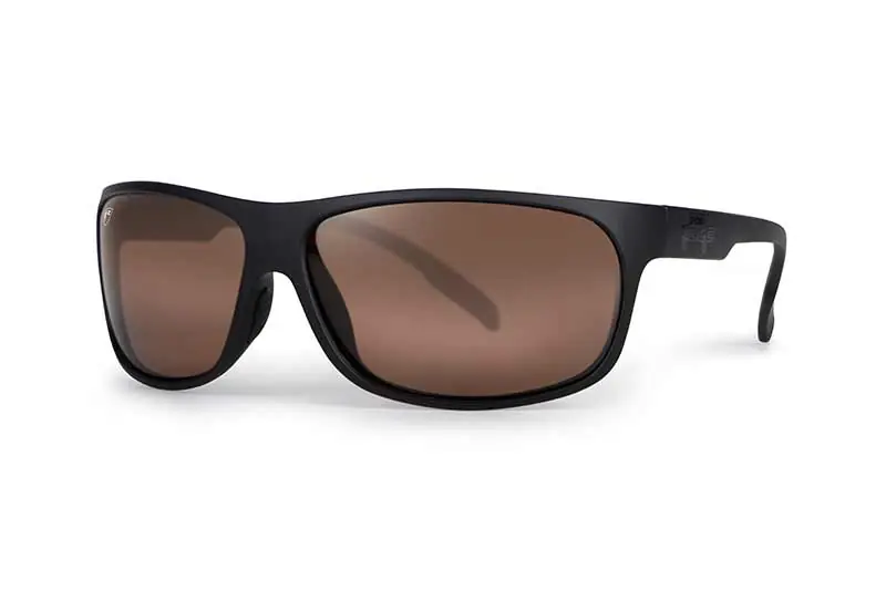 Fox Rage Matt Black Wrap Brown Lens Eyewear Zonnebril Goedkoop