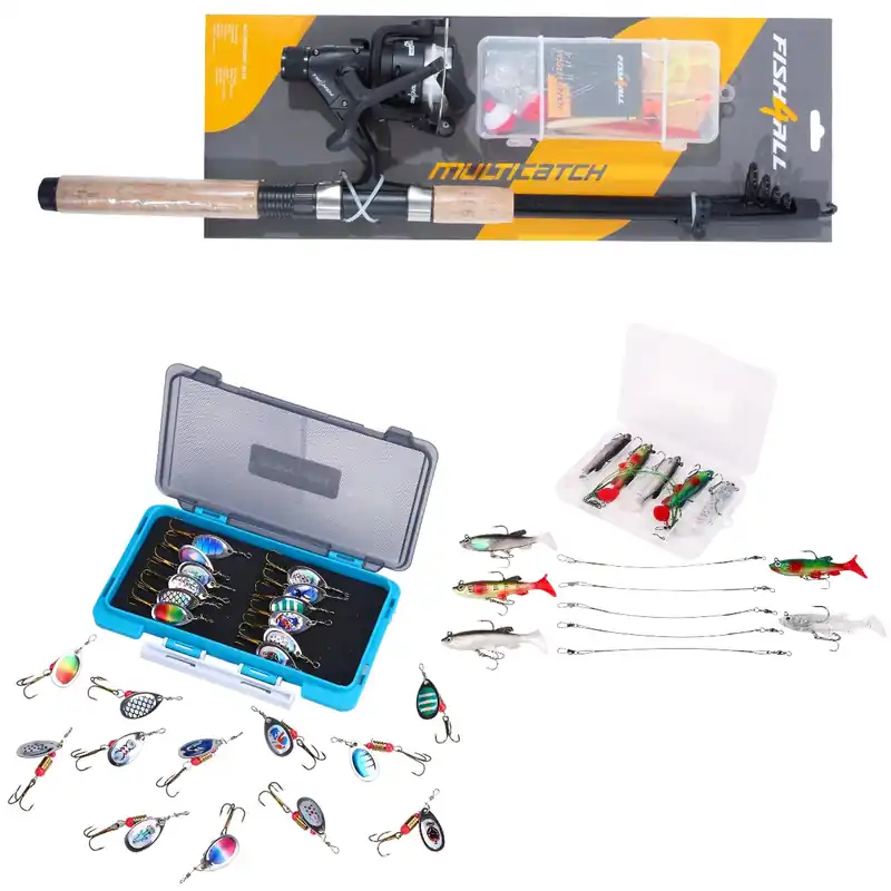 Shop Nu Fish4All Multi-Catch Combo Complete Hengelset 1.80m