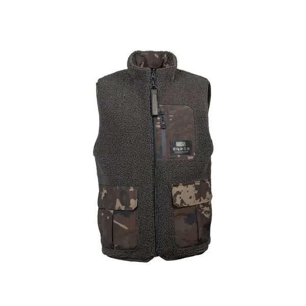 Gratis Retour Nash ZT Sherpa Fleece Reversible Body Warmer L