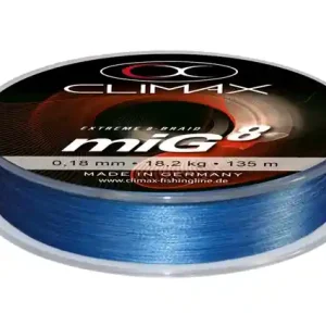 Alleen Vandaag Climax MIG 8-Braid Blue 135m 0.12mm/9.5kg