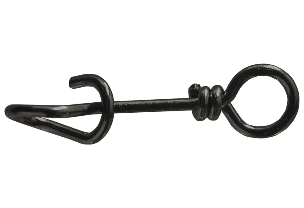 Dagaanbieding BKK Fast Spiral Snap-32 Black Nickel Swivel 1 (12pcs)