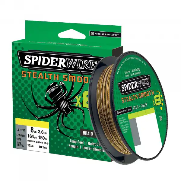 Spiderwire Stealth Smooth 8 Camo 300m Camo 0.11mm (300m) Nu Kopen