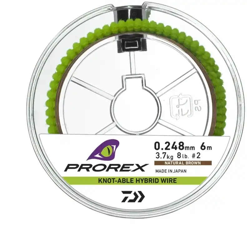 Lage Prijs Daiwa PX Hybr. Knotable Wire 6m Brown 0.300mm (5.4kg)