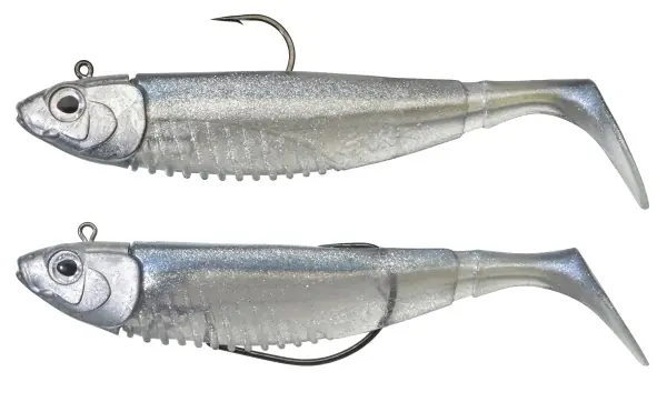 Op = Op Gunki G'Bump Swm 95 Ready Pack Softbait 9.5cm (14g) (2 stuks) Silver Blue