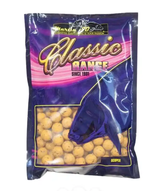 Weekendaanbieding Martin SB Classic Range Scopex Boilies (2.5kg) 15mm