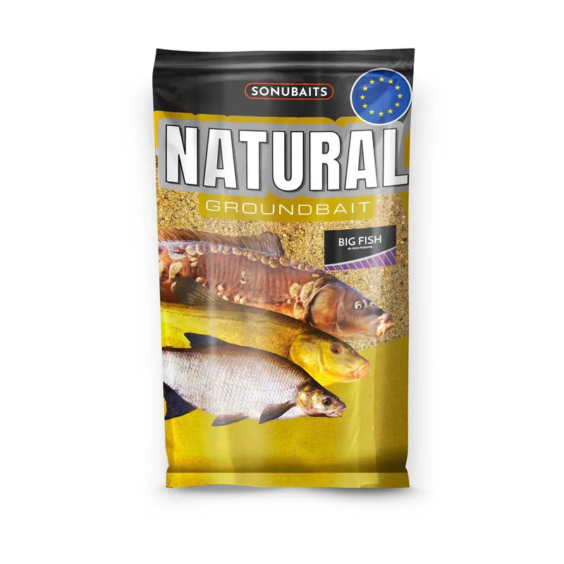 Sonubaits Natural Big Fish Groundbait (1kg) Snelle Levering