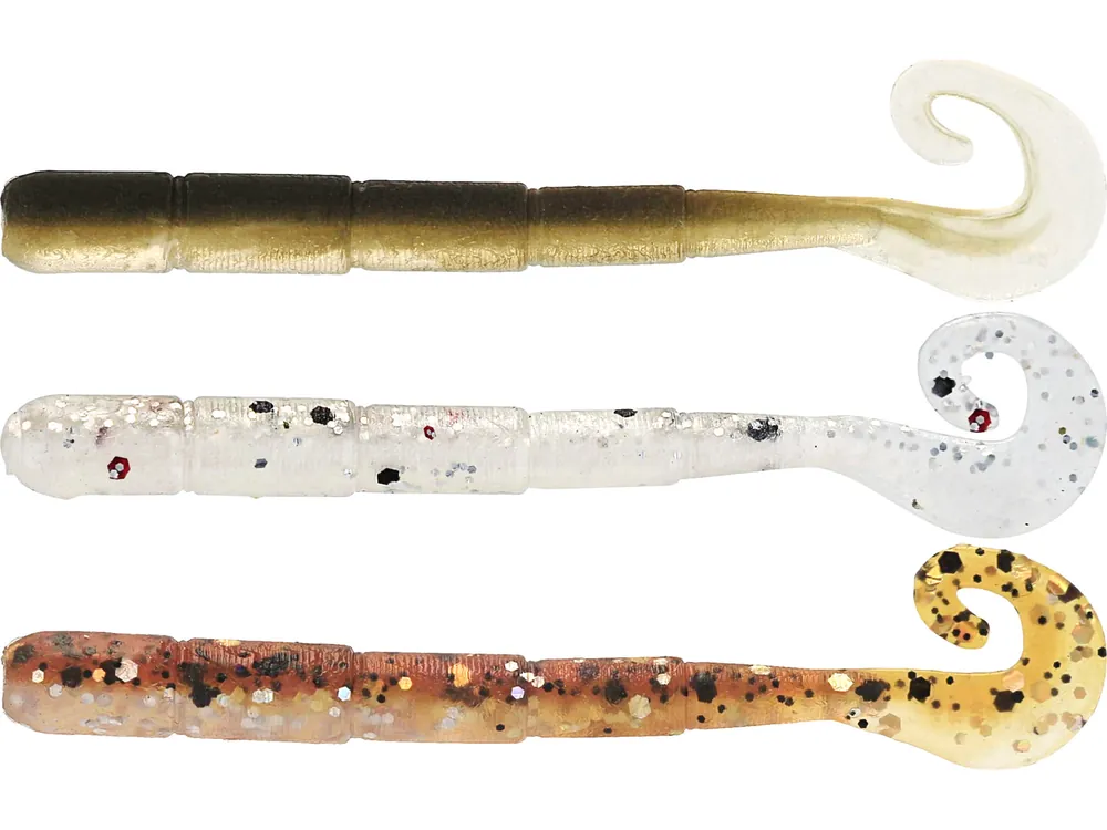 Betrouwbaar Westin Ned Worm Curltail 5cm (6 Stuks) Clear Water Mix 23