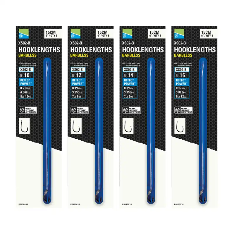 Goedkoop Preston Mag Store Hooklength Onderlijn Weerhaakloos 15cm (8 Stuks) 10