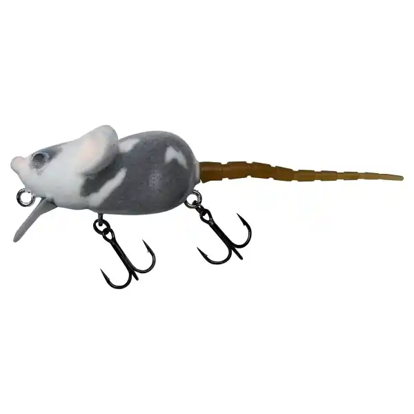 Alleen Vandaag Illex Momouse Wakebait 9.2cm 7g (0-0.5m) Grey Rat